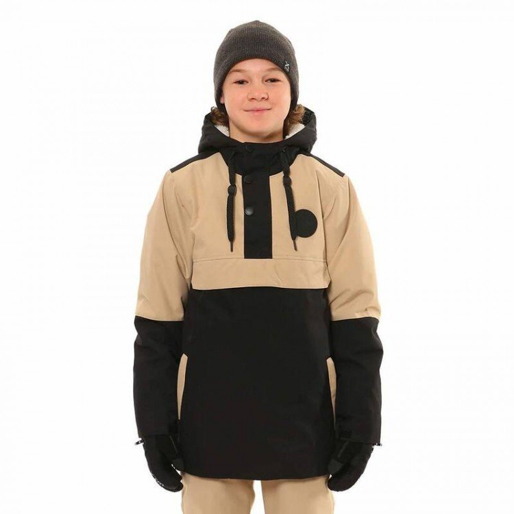 XTM Kids Riley Anorak Ski Jacket - Oatmeal