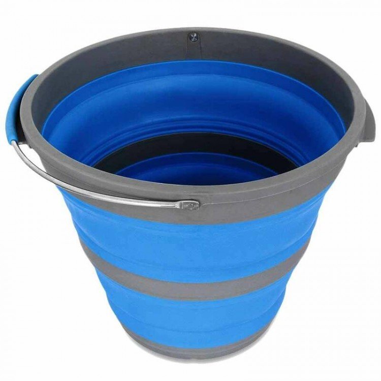 Portable Collapsible Bucket, Water Bucket Portable And Collapsible Water,  Outdoor Collapsible Bucket Camping Collapsible Bowl, Water Drain Basket 2  La