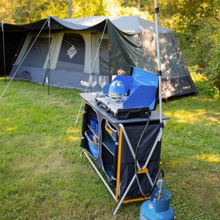 Oztrail Deluxe Camp Kitchen with Sink