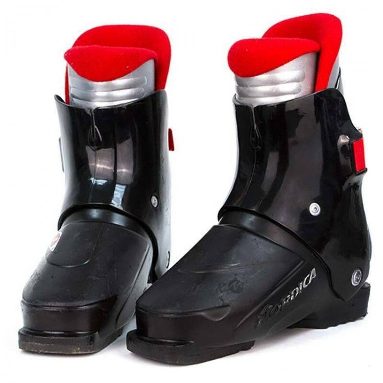 Nordica Super 0.1 Size 23.5 Ski Boot - Black