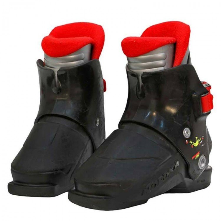 Nordica 0.1 Size 18.5 Ski Boots - Black
