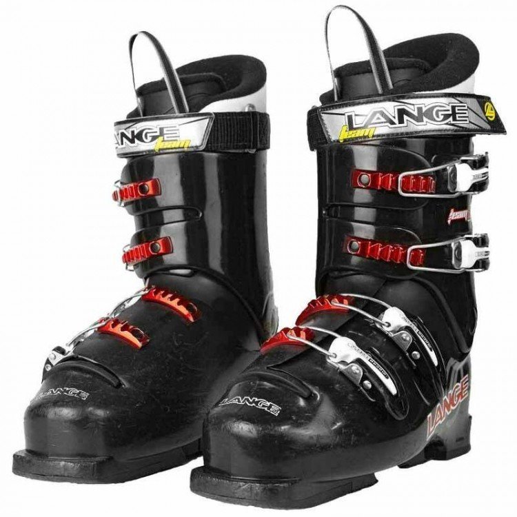 Lange Team 8 Size 26.5 Kids Ski Boots