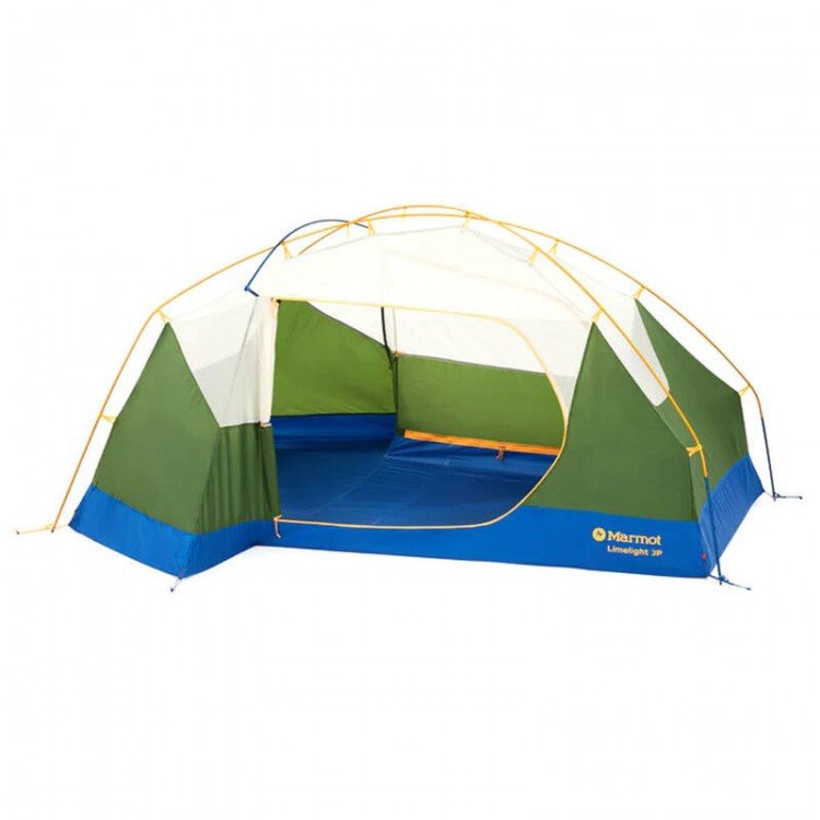 Marmot Limelight 3 Person Adventure Tent - Foliage/Dark Azure
