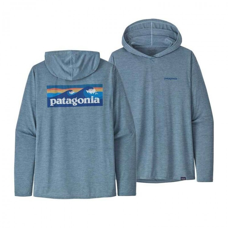 Patagonia Men's Capilene Cool Daily Graphic Hoody - Light Plume