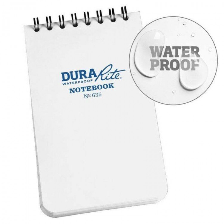 Rite in the Rain Top Spiral Durarite Waterproof Notebook -3x5