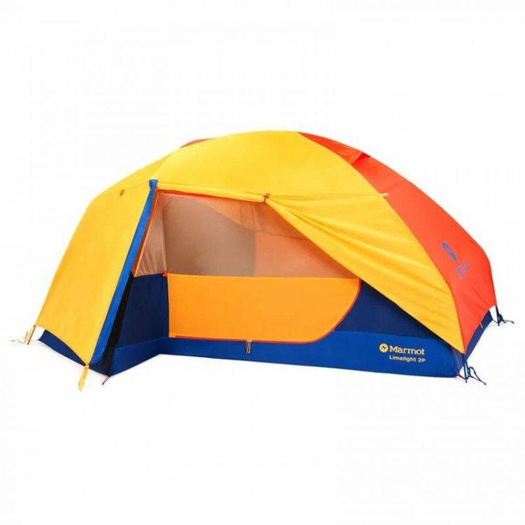 Marmot Limelight 3 Person Adventure Tent - Solar/Red Sun