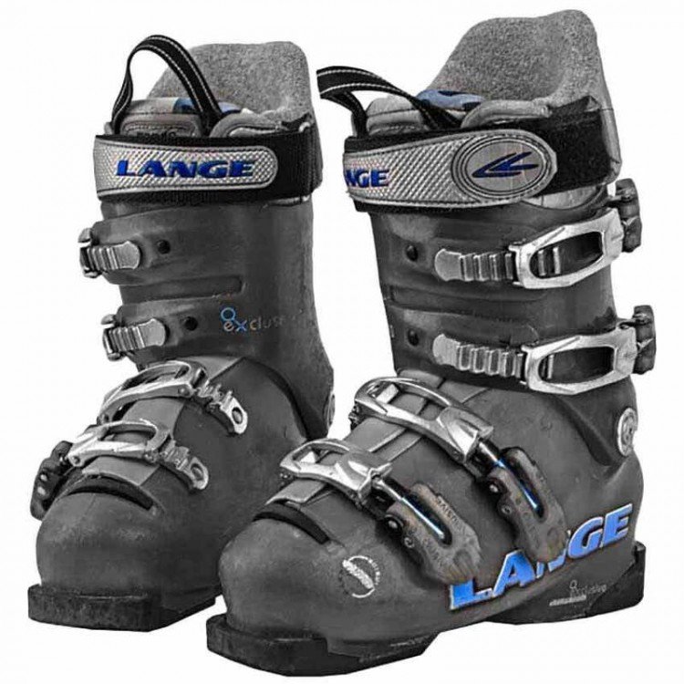 Lange Exclusive 10 Size 23.5 Womens Ski Boots