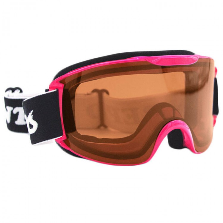Intrepid Adults Carve Double Lens Ski Goggle - Pink