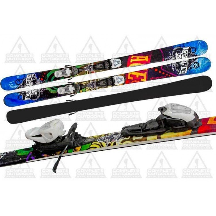Nordica "Ace of Spades" 128cm Twin Tip Skis