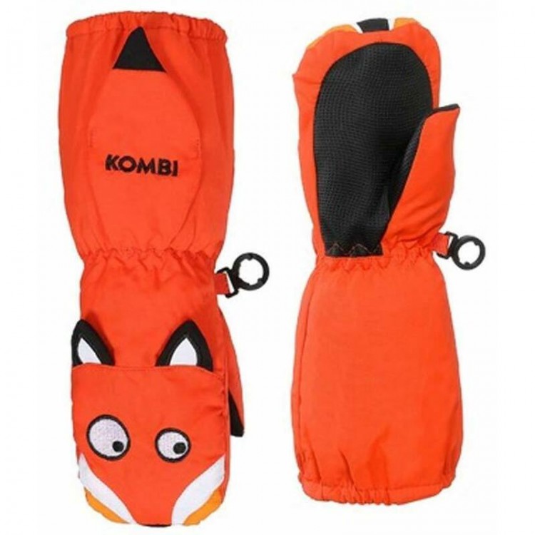 Kombi Kids Animal Family Ski Mittens - Felix The Fox