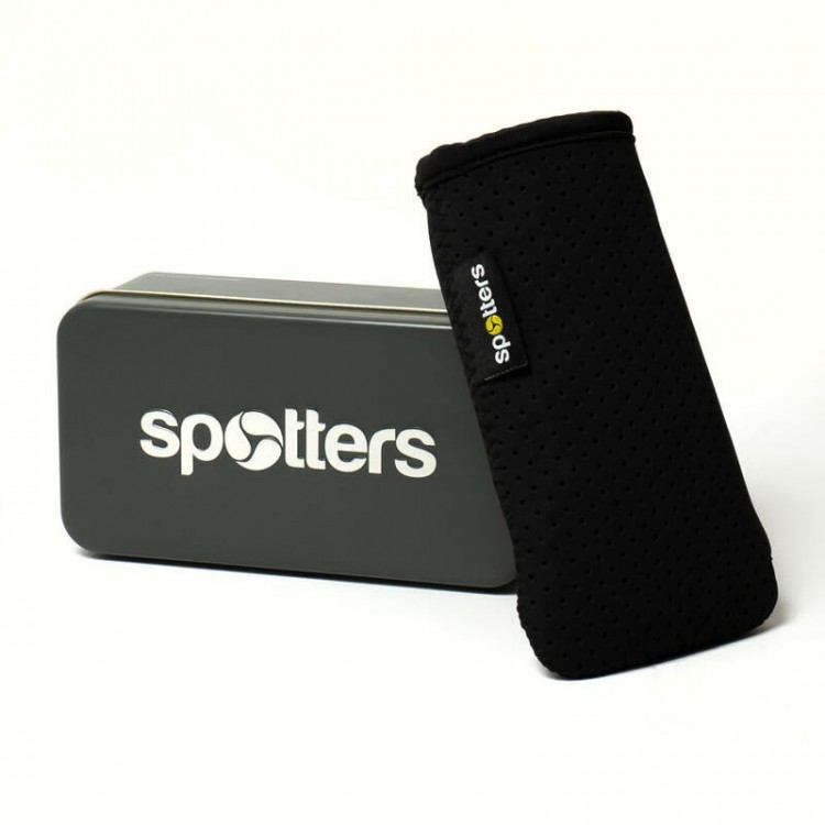Spotters Grit Black Matte Sunglasses & Photochromic Penetrator Lens