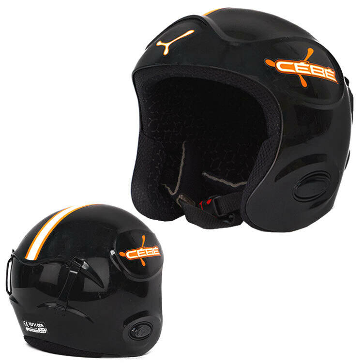 Cebe Stripe Ski Helmet - Black