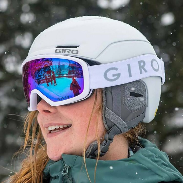 Giro Womens Avera Ski Helmet - Matte White