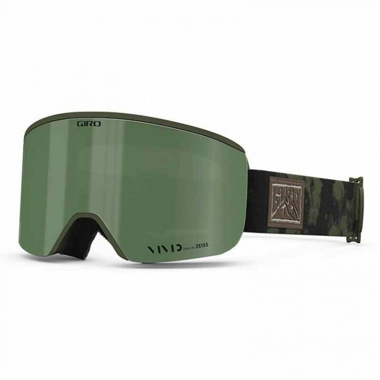 Giro Axis Ski Goggles - Green & Vivid Envy/Infrared