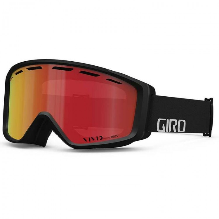 Giro Index 2.0 Snow Goggle - Black & Vivid Ember Lens