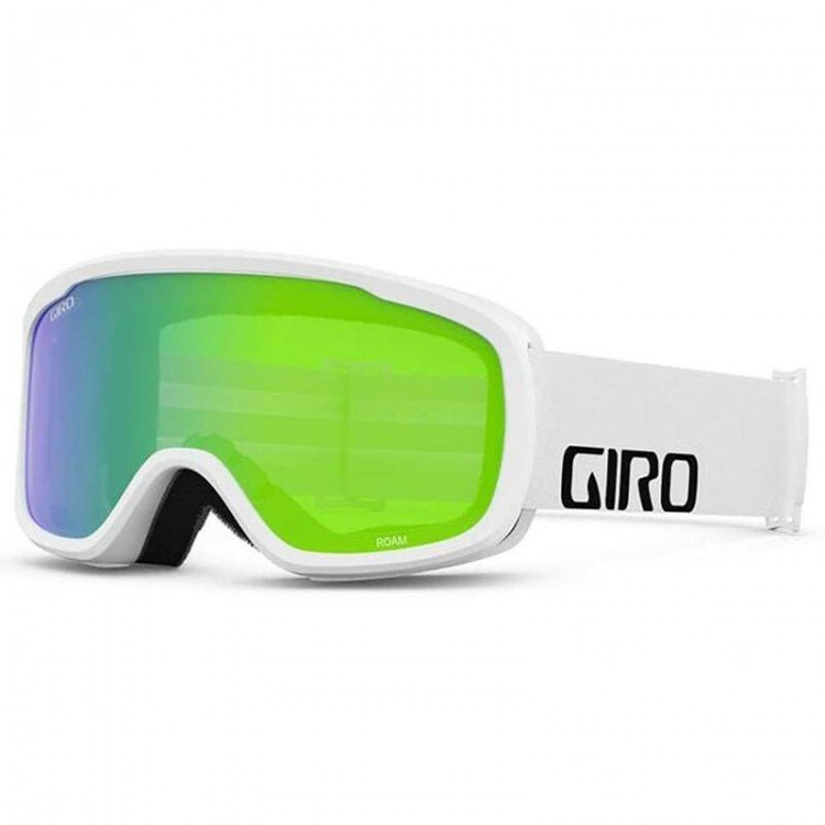 Giro Roam Ski Goggles - White & Loden Green/Yellow