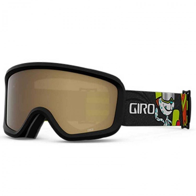 Giro Chico 2.0 Kids Ski Goggles - Black & Amber Rose Lens