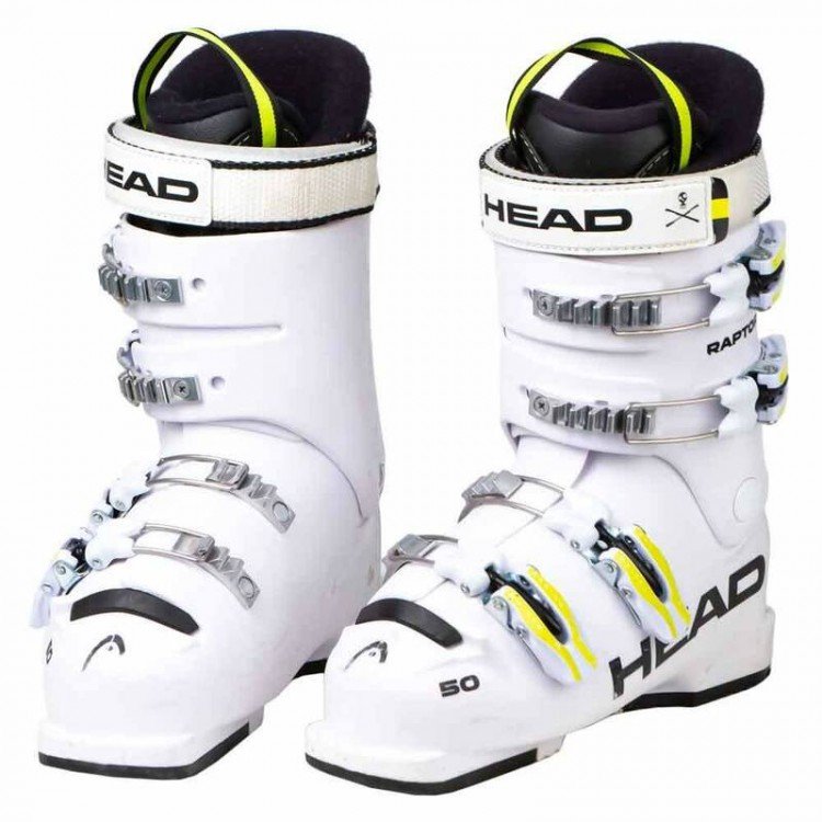 Head Raptor 50 Size 23 Ski Boots - White