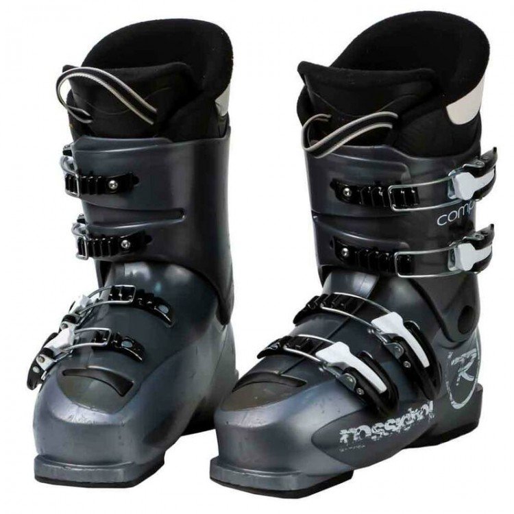 Rossignol Comp J Size 23.5 Kids Ski Boots - Grey