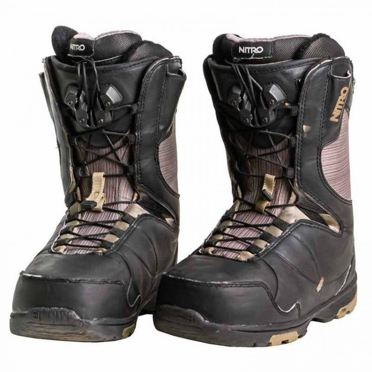 Nitro Crown TLS Size 23.5 Womens Snowboard Boots - Copper