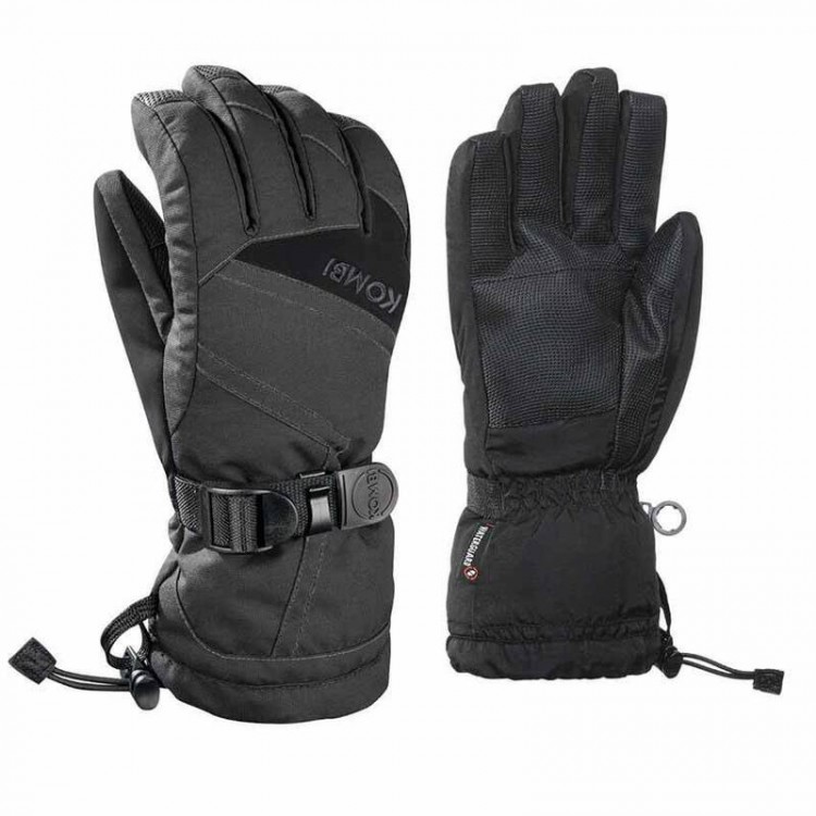 Kombi Womens Original Ski Gloves - Black
