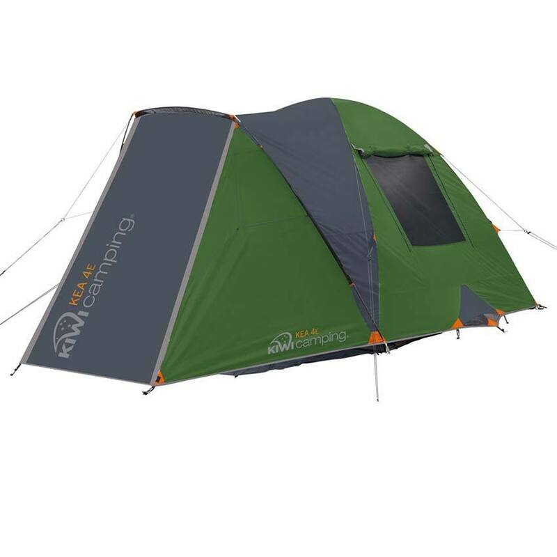 Kiwi Camping Kea 4E Recreational Dome Tent - Green - Complete Outdoors NZ