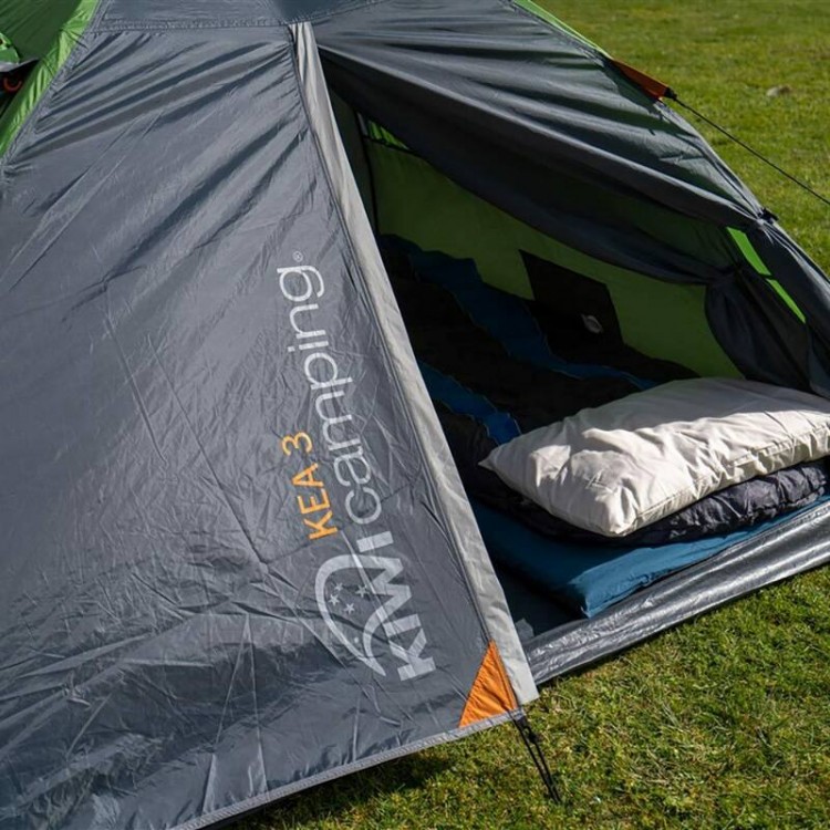 Kiwi Camping Kea 3 Recreational Dome Tent - Green