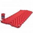 Klymit Insulated Static V Luxe Inflatable Sleeping Mat - Red