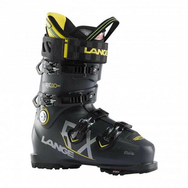 Lange RX 110 Size 30.5 Ski Boots - Pewter Grey