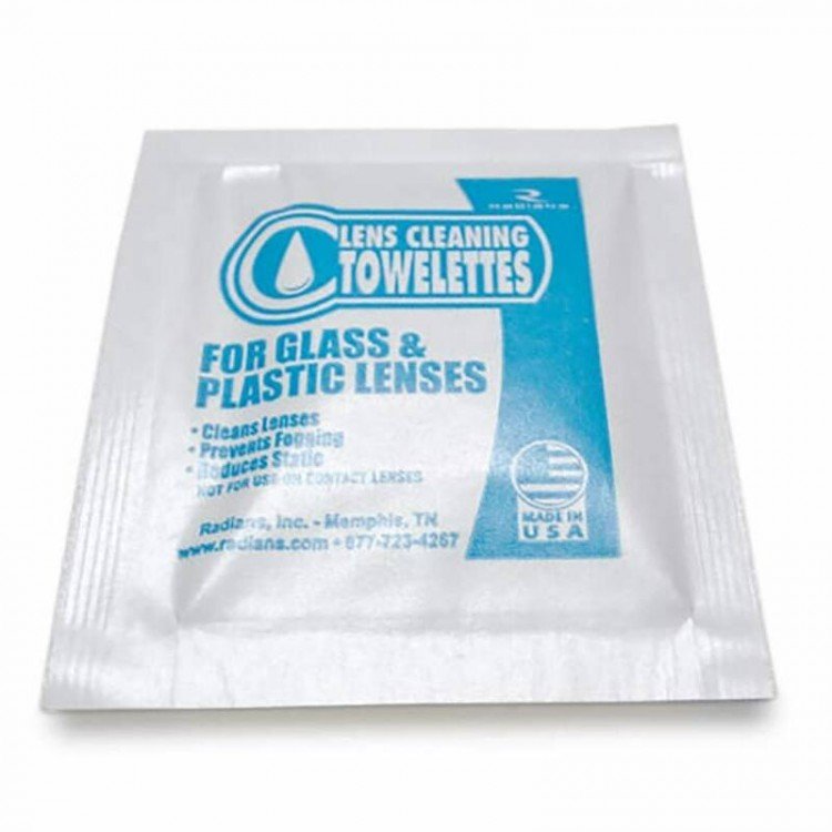 Radians Lens Cleaning Wipes - 25 Pack