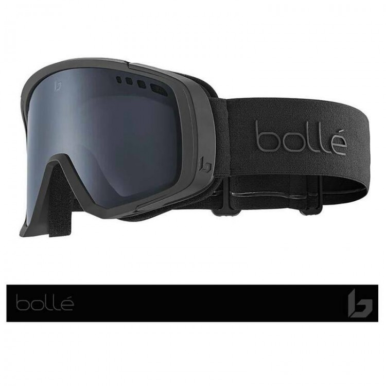 Bolle Mammoth Ski Goggle - Black & Grey Lens