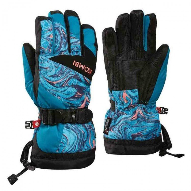 Kombi Kids Original Ski Gloves - Bluebird Flow