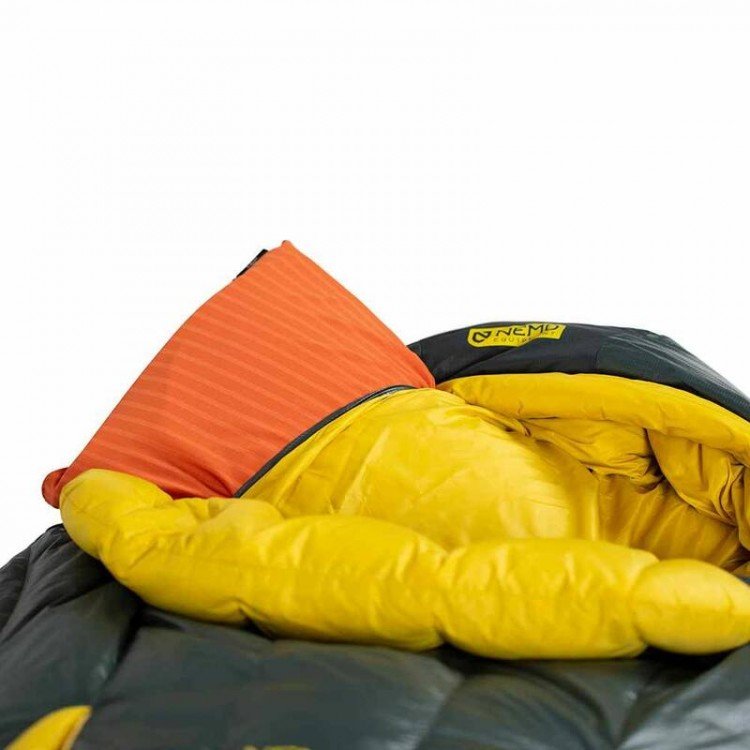 Nemo Mens Riff 30 Sleeping Bag - Down - Regular - Blaze/Deep Water