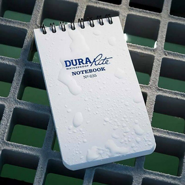 Rite in the Rain Top Spiral Durarite Waterproof Notebook -3x5
