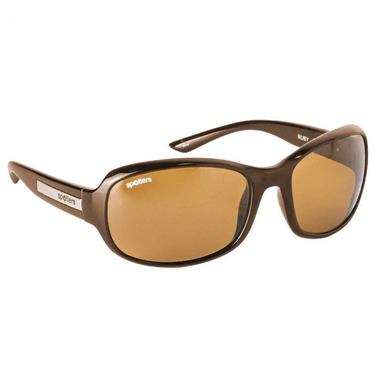 Spotters Ruby Gloss Brown Sunglasses & Polarised Photochromic Penetrator Lens