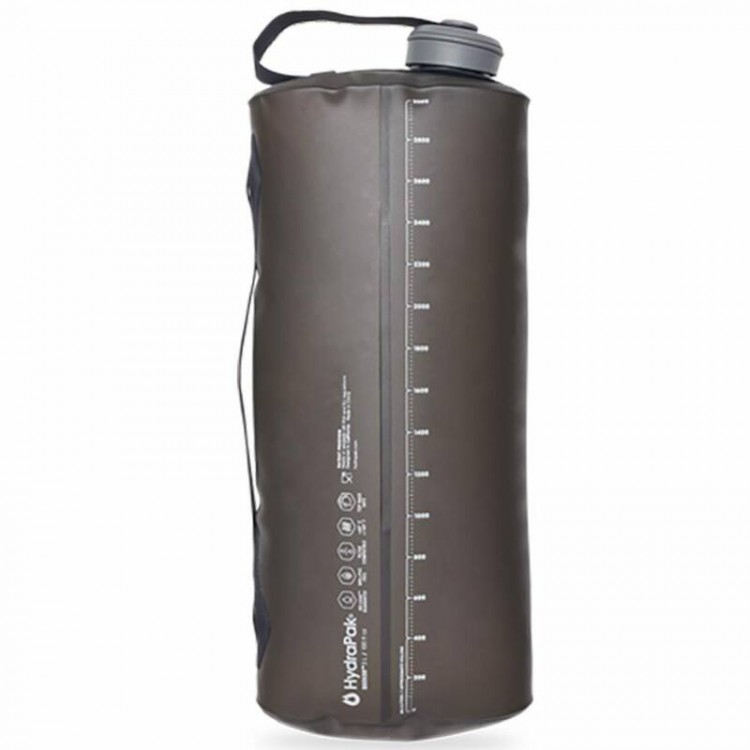 Hydrapak Seeker Drink Bottle - 3L - Grey