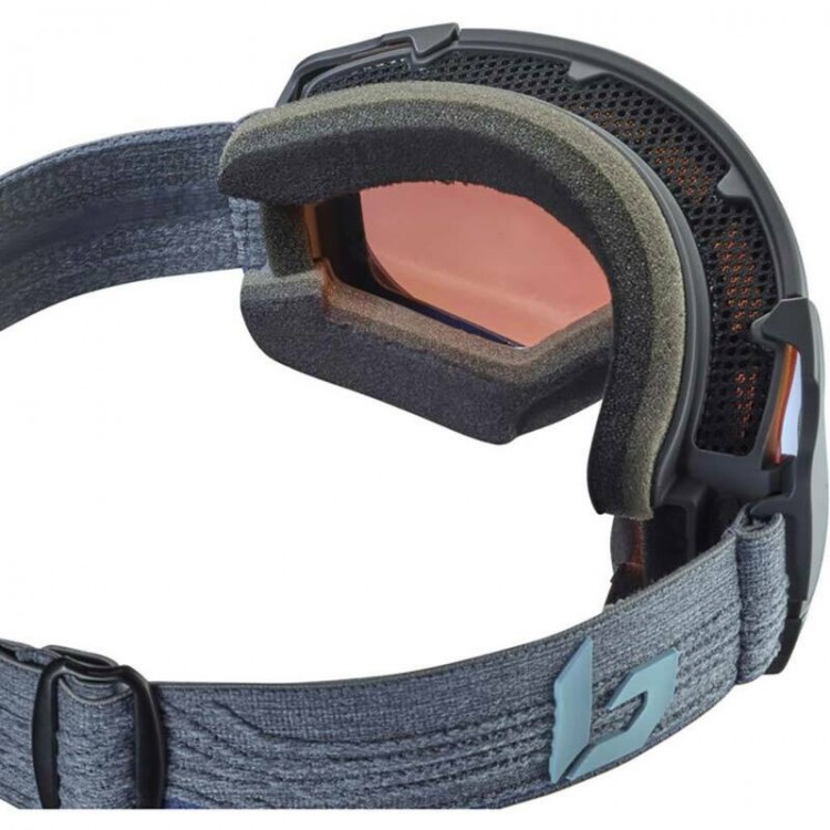 Bolle Supreme OTG Ski Goggle - Grey & Azure Lens