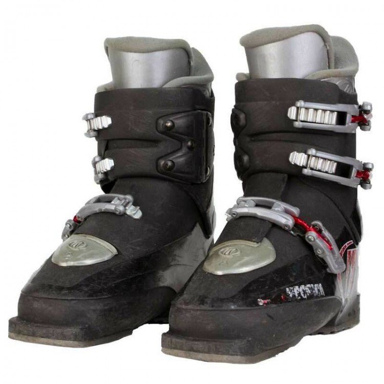Tecnica RJ Size 24.5 Kids Ski Boot - Black/Grey