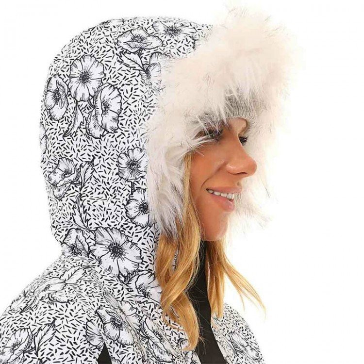 XTM Womens Kelsey Ski Jacket - White Floral