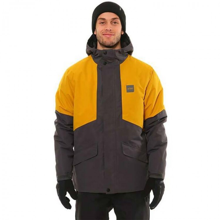 XTM Mens Brooks Ski Jacket - Mustard
