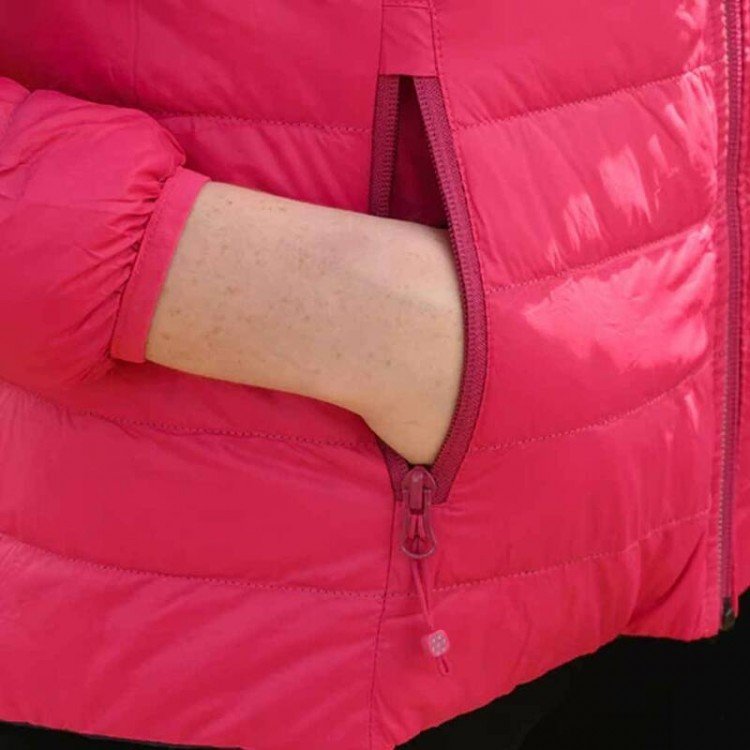 Mac in a Sac Womens Polar Reversible Jacket - Fuchsia/Navy