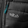 RAB Womens Microlight Alpine Long Down Jacket - Black