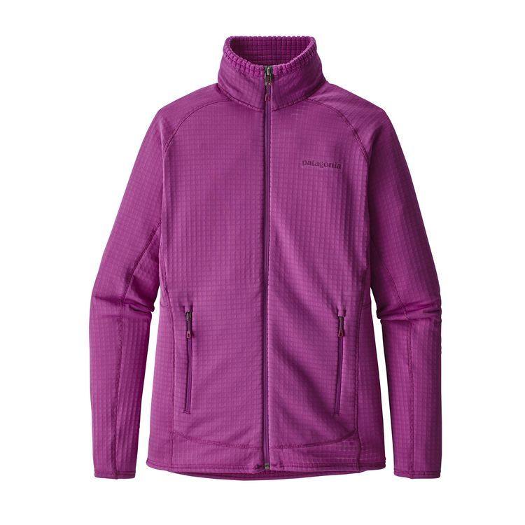 Patagonia Women's R1 Full Zip Jacket - Ikat Purple