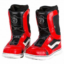 vans snowboard boots red